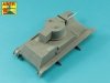 Aber 35L-279 Lufa Bofors wz.37 kal. 37 mm do czołgu 7TP 1/35